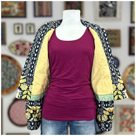 2007 Anthro “Quilted Yardbird Jacket” by Elevenses - Picture 9 of 16